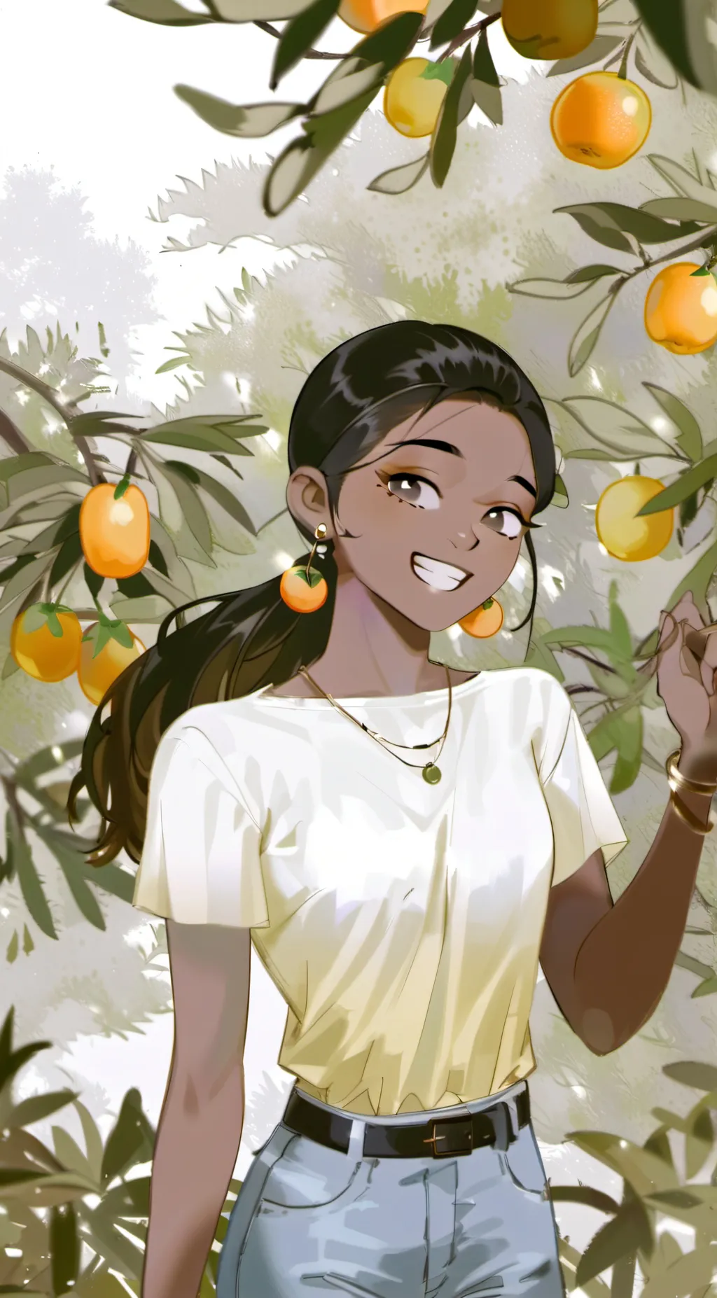 ai character: Leshanwa Olongala  background