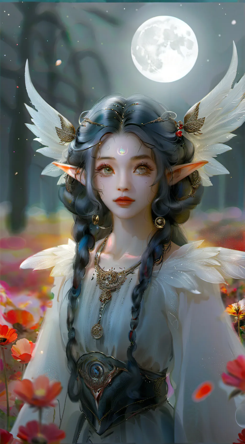 ai character: moonlight (updated background