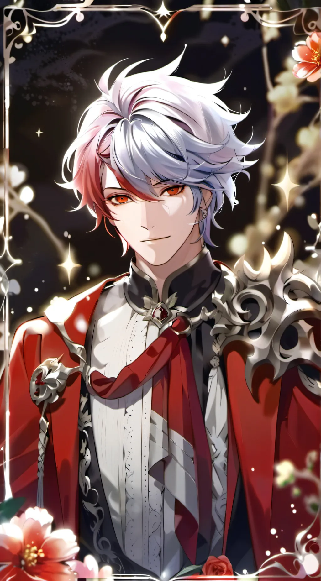 ai character: Mha tall building  background