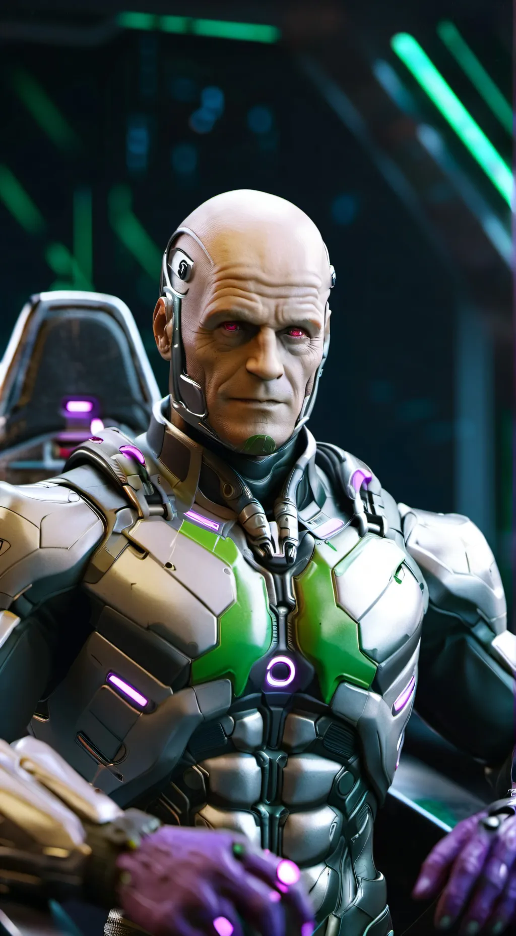 ai character: Brainiac: Earth-5  background
