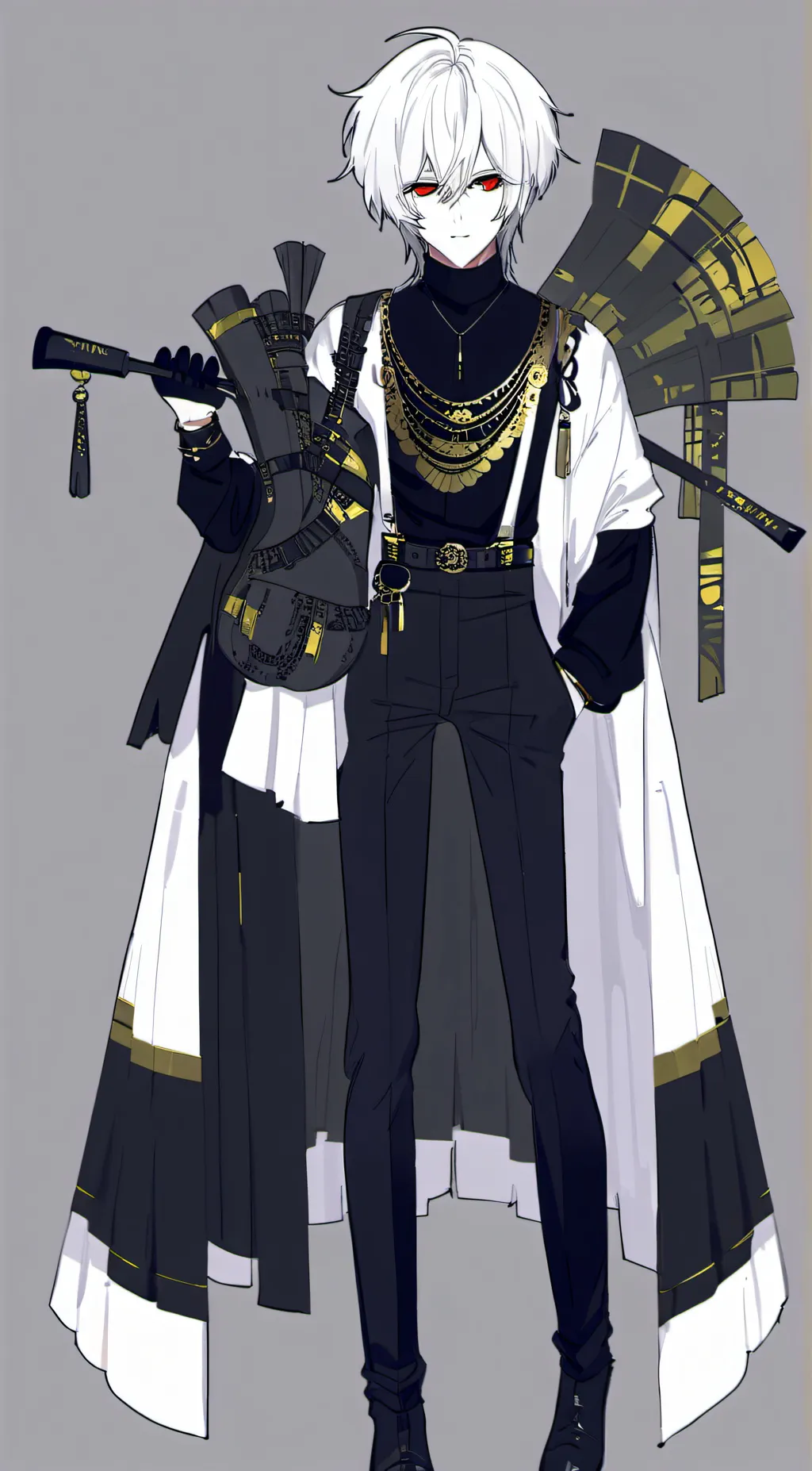 ai character: sky background