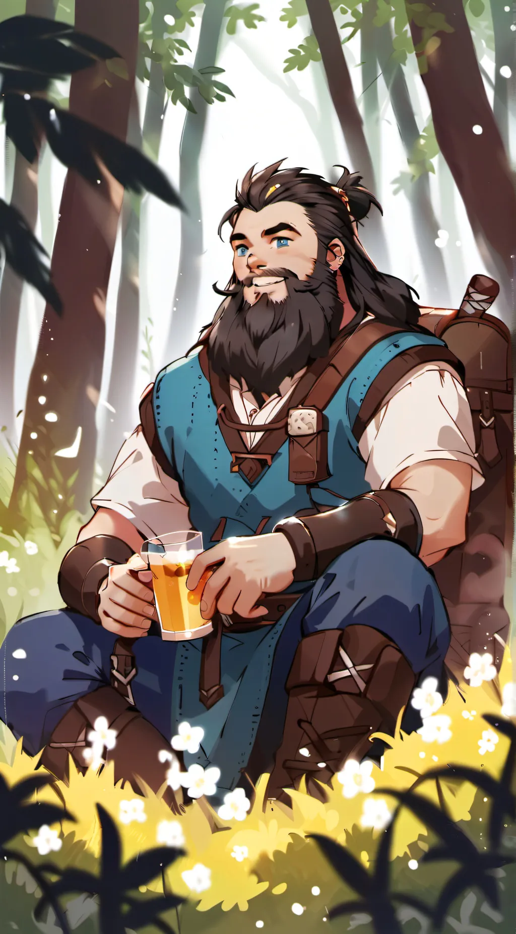 ai character: Missty(work DHM) background