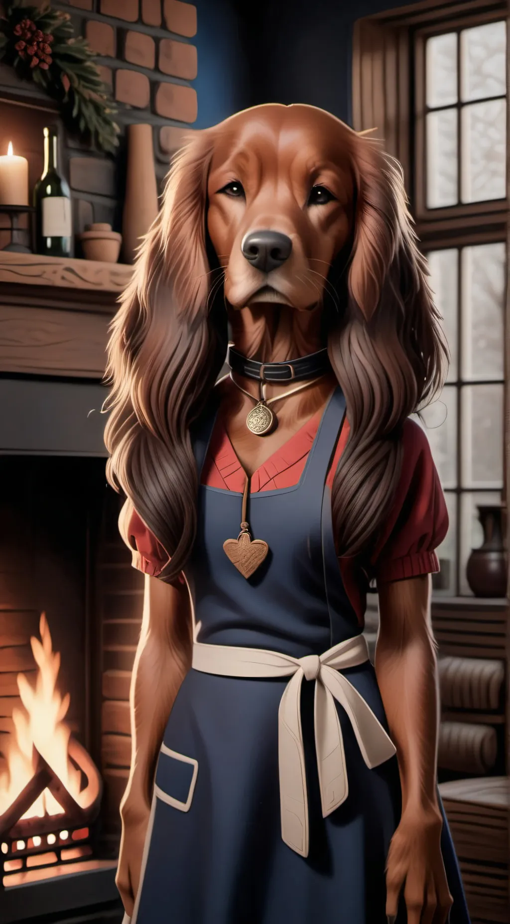 ai character: Niamh Thornton background