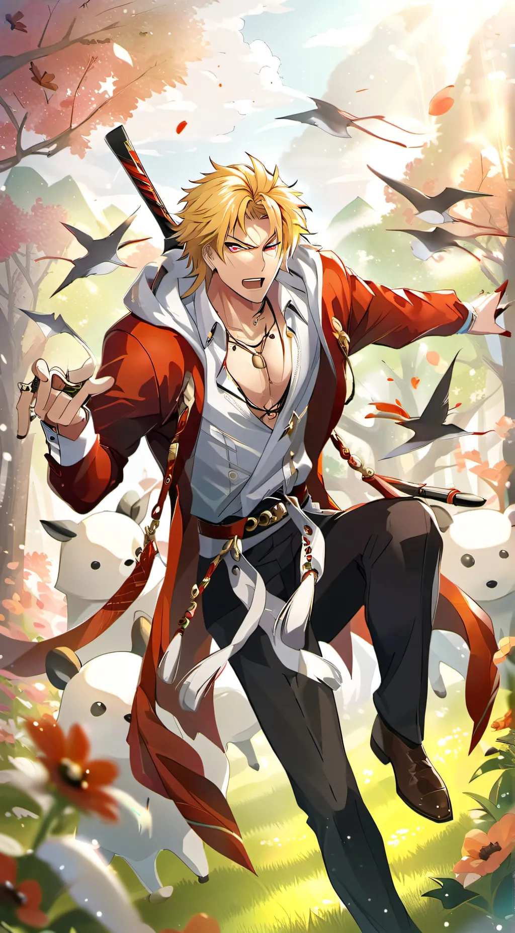 ai character: Drake background