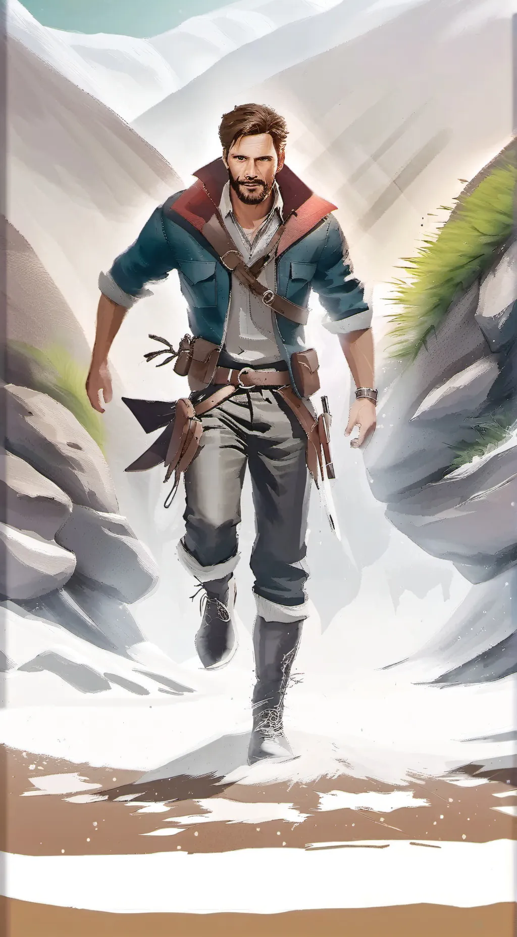 ai character: owen grady background