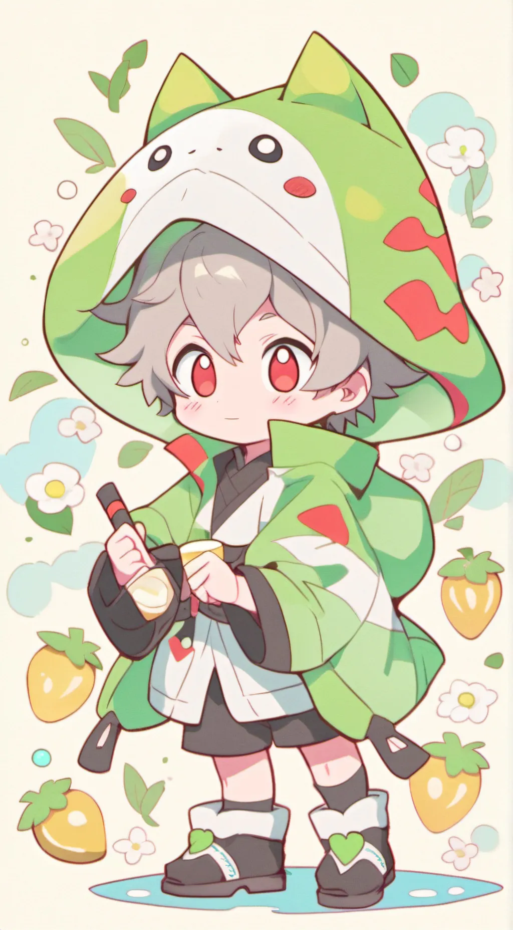 ai character: izumi  background