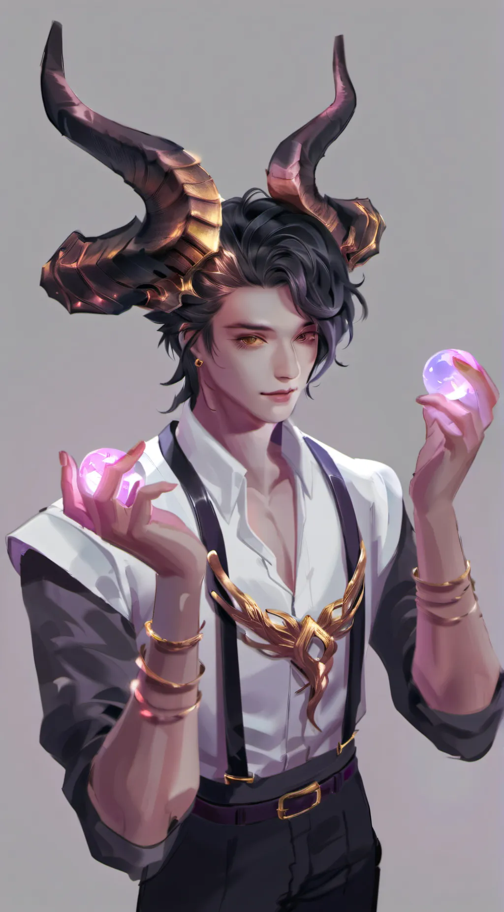 ai character: Lui background