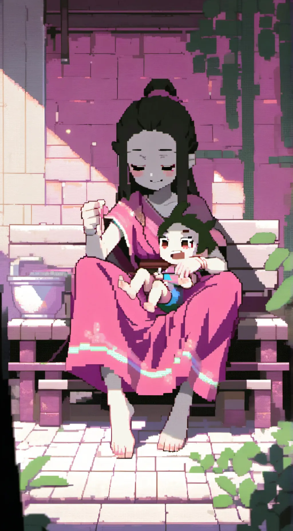 ai character: Mother background