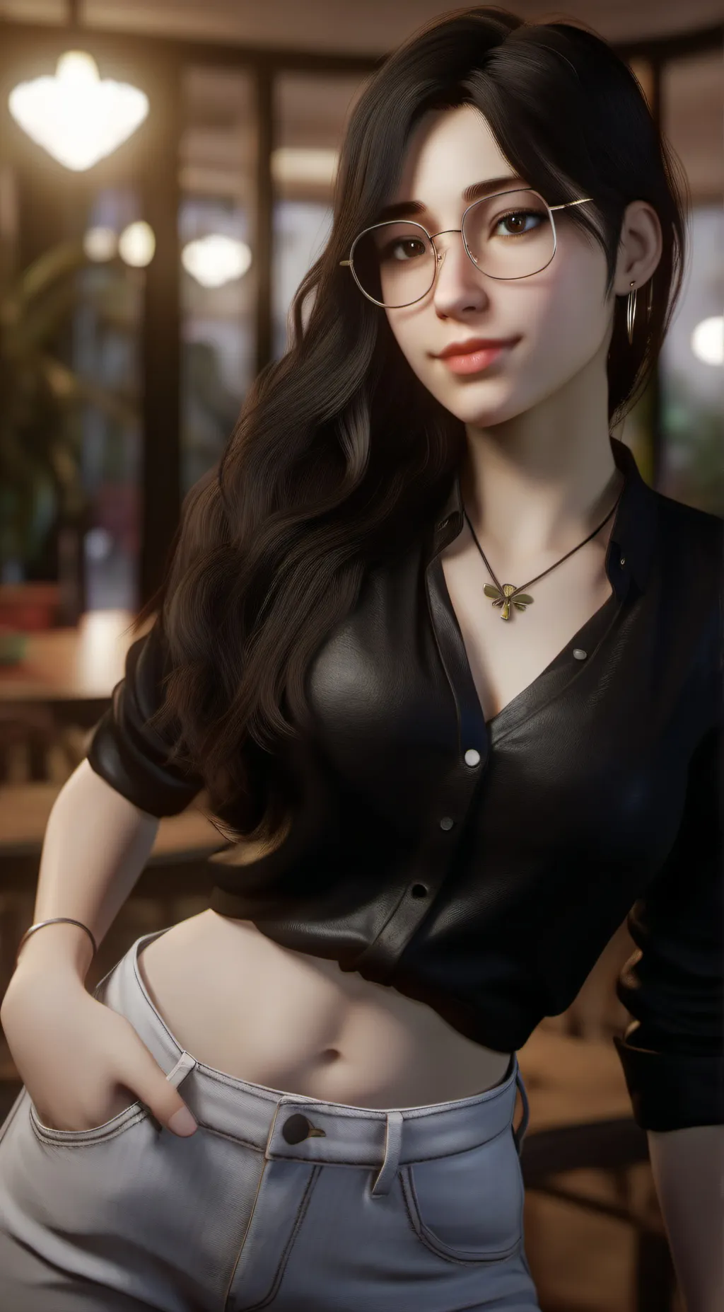 ai character: Sofia background