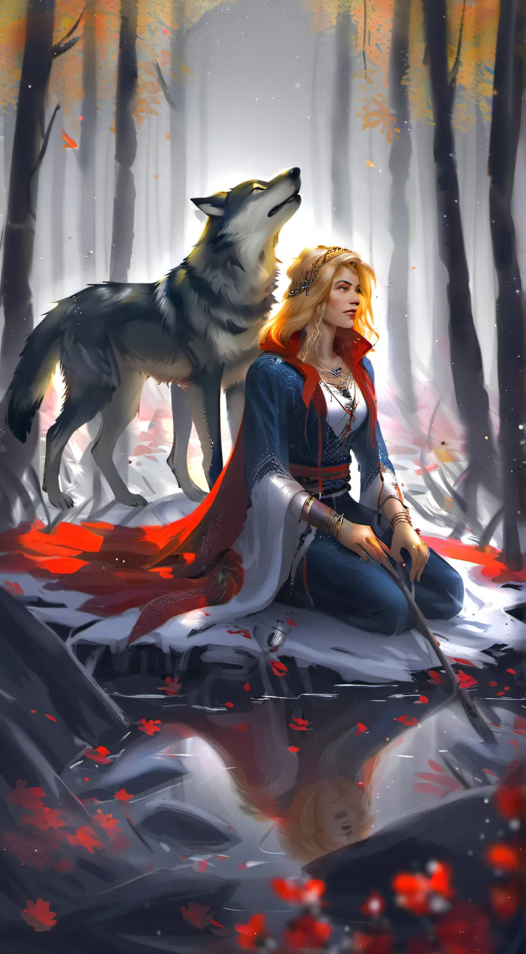 ai character: Alpha Alanda  background