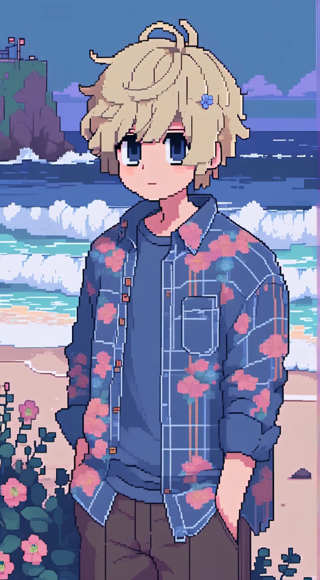 ai character: Aphmau (starlight) background