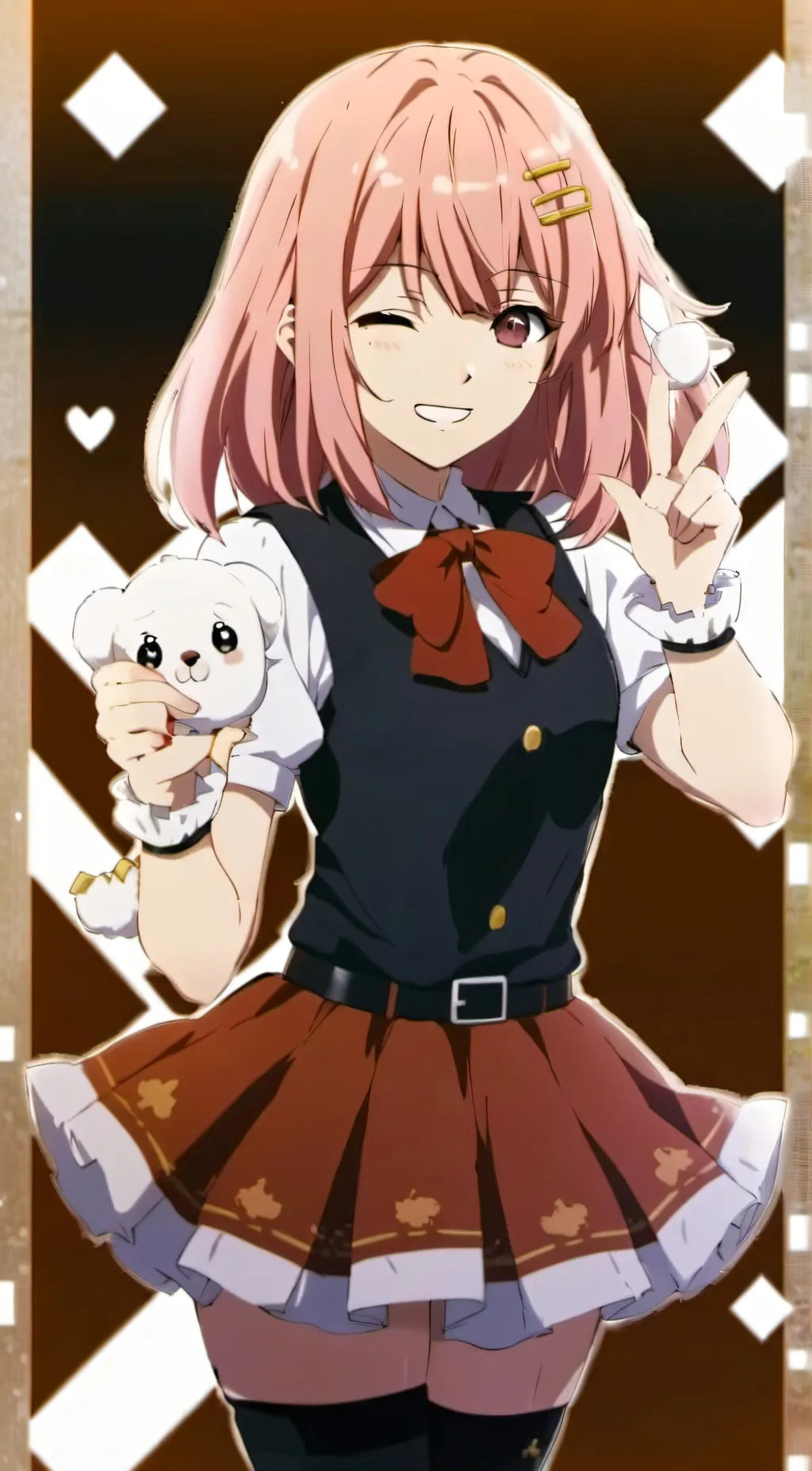 ai character: tatchibana hinata  background