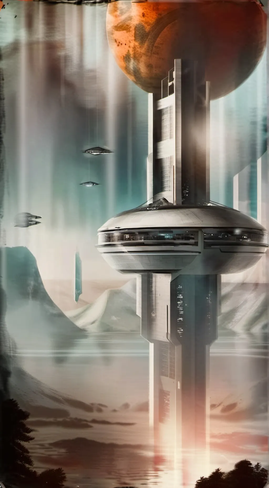 ai character: Columbia Comms  background