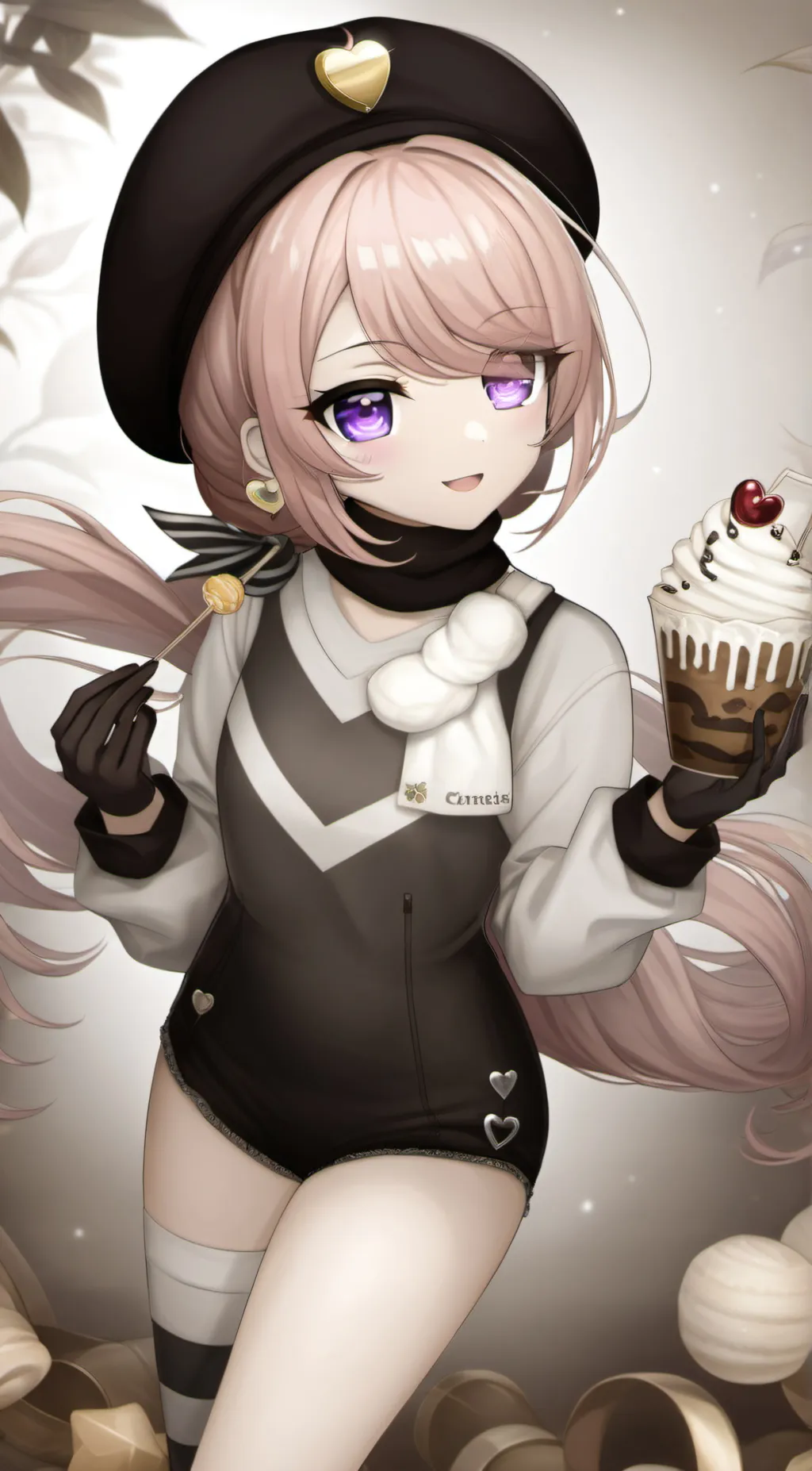 ai character: Aria background