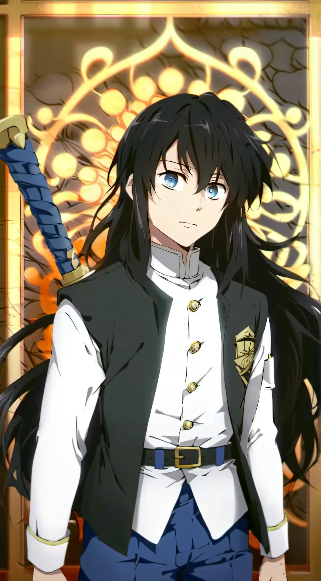 ai character: muichiro,yuichiro background