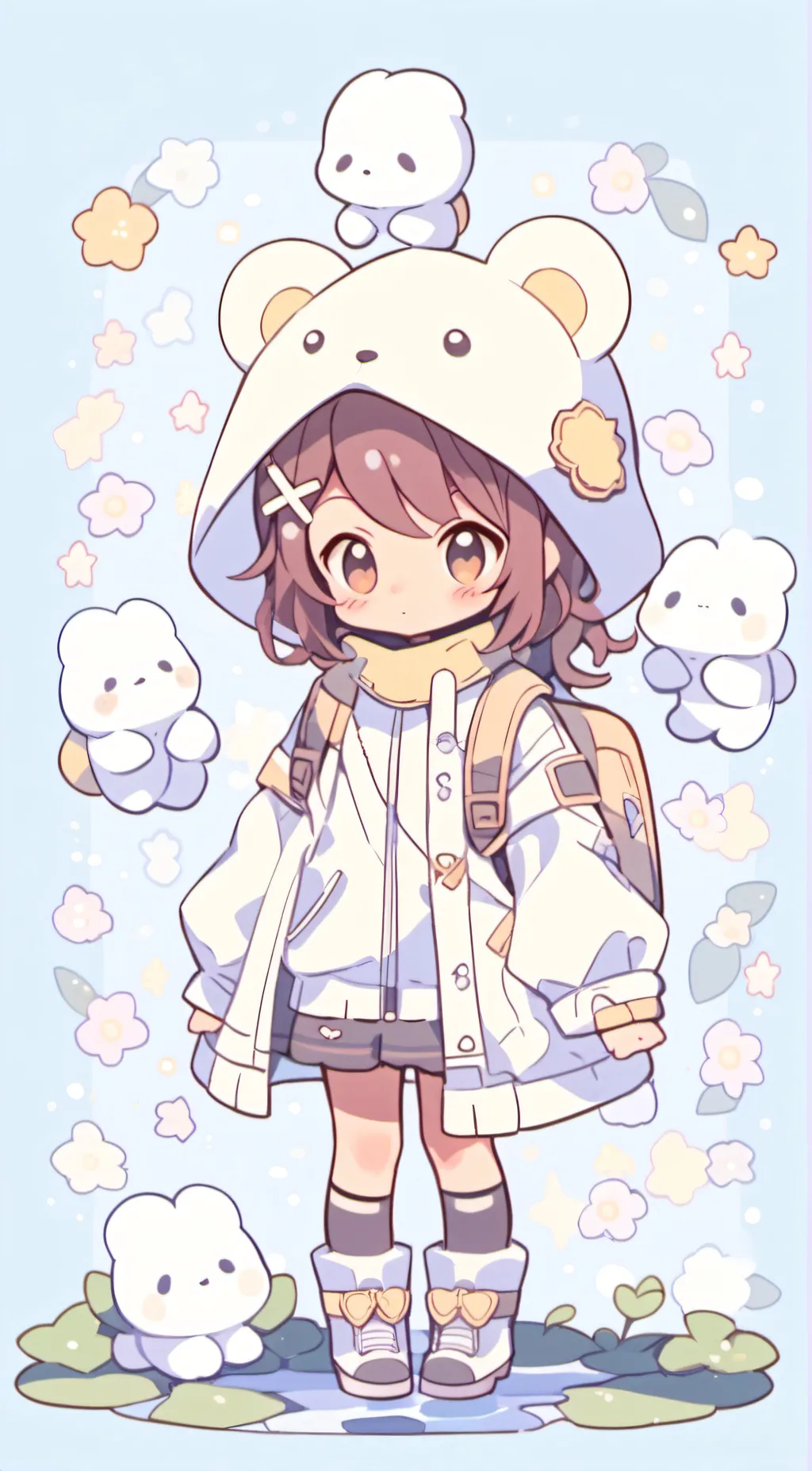 ai character: Vivian background