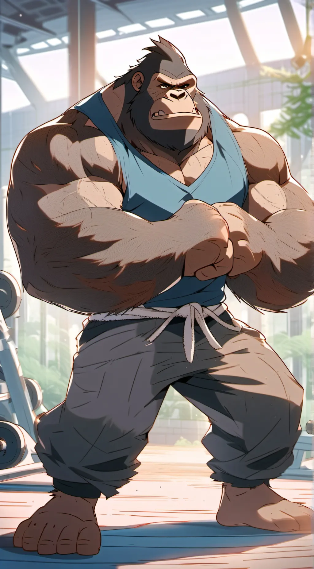 ai character: Atlas  background