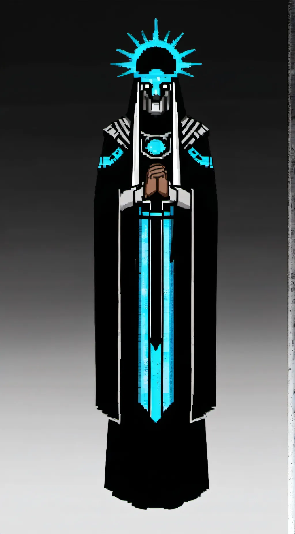 ai character: MHA CREEPY background