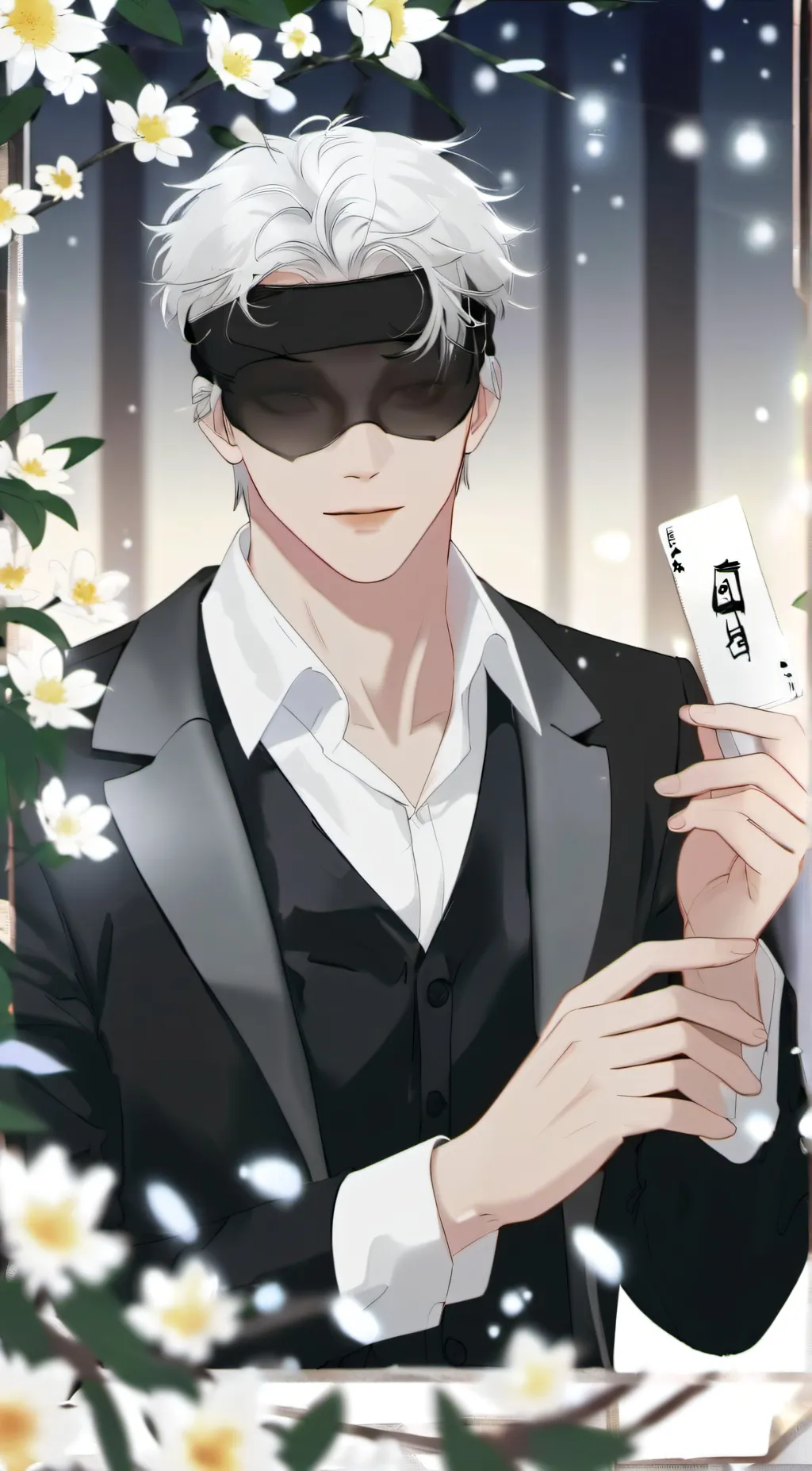 ai character: gojo background