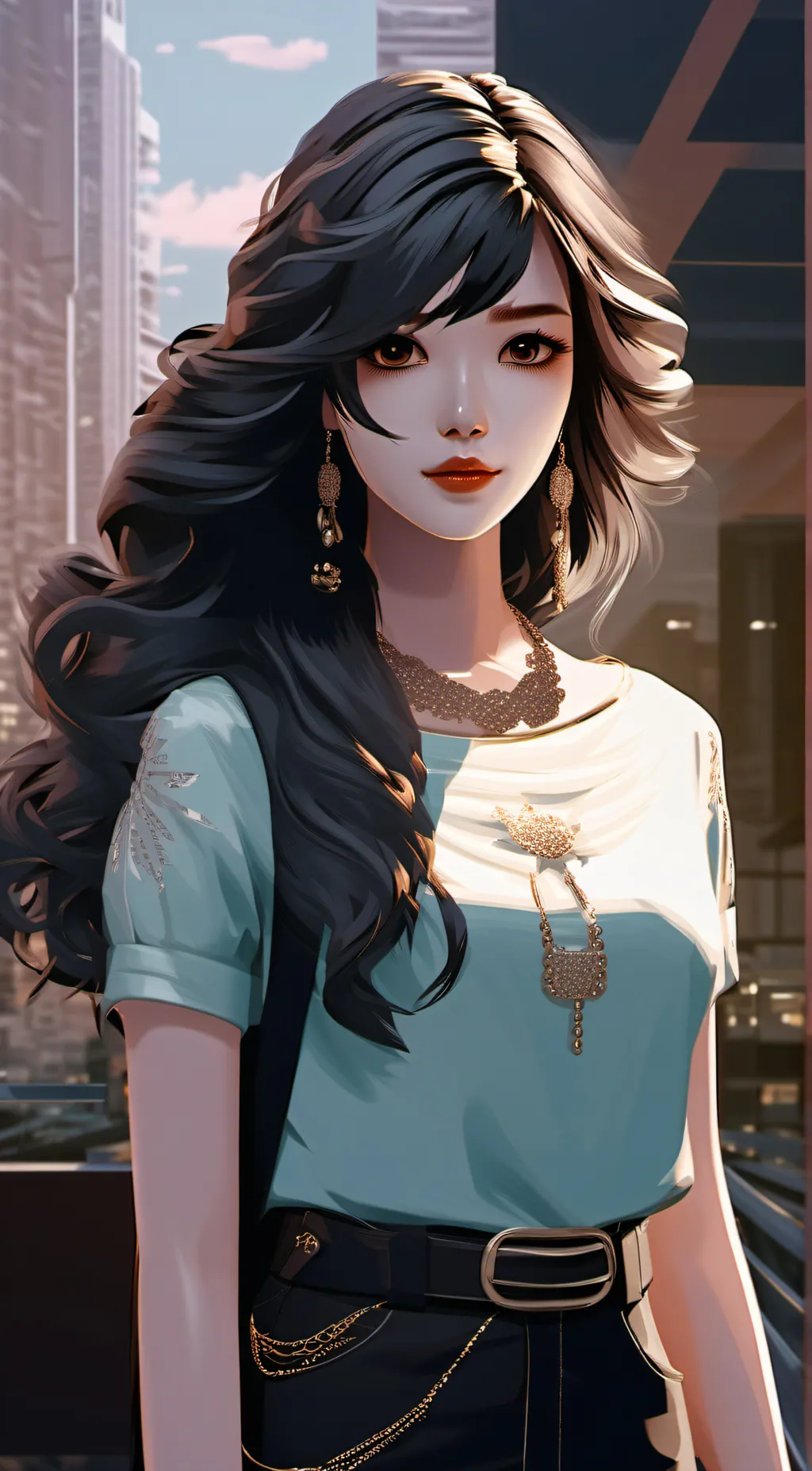 ai character: Sarah  background