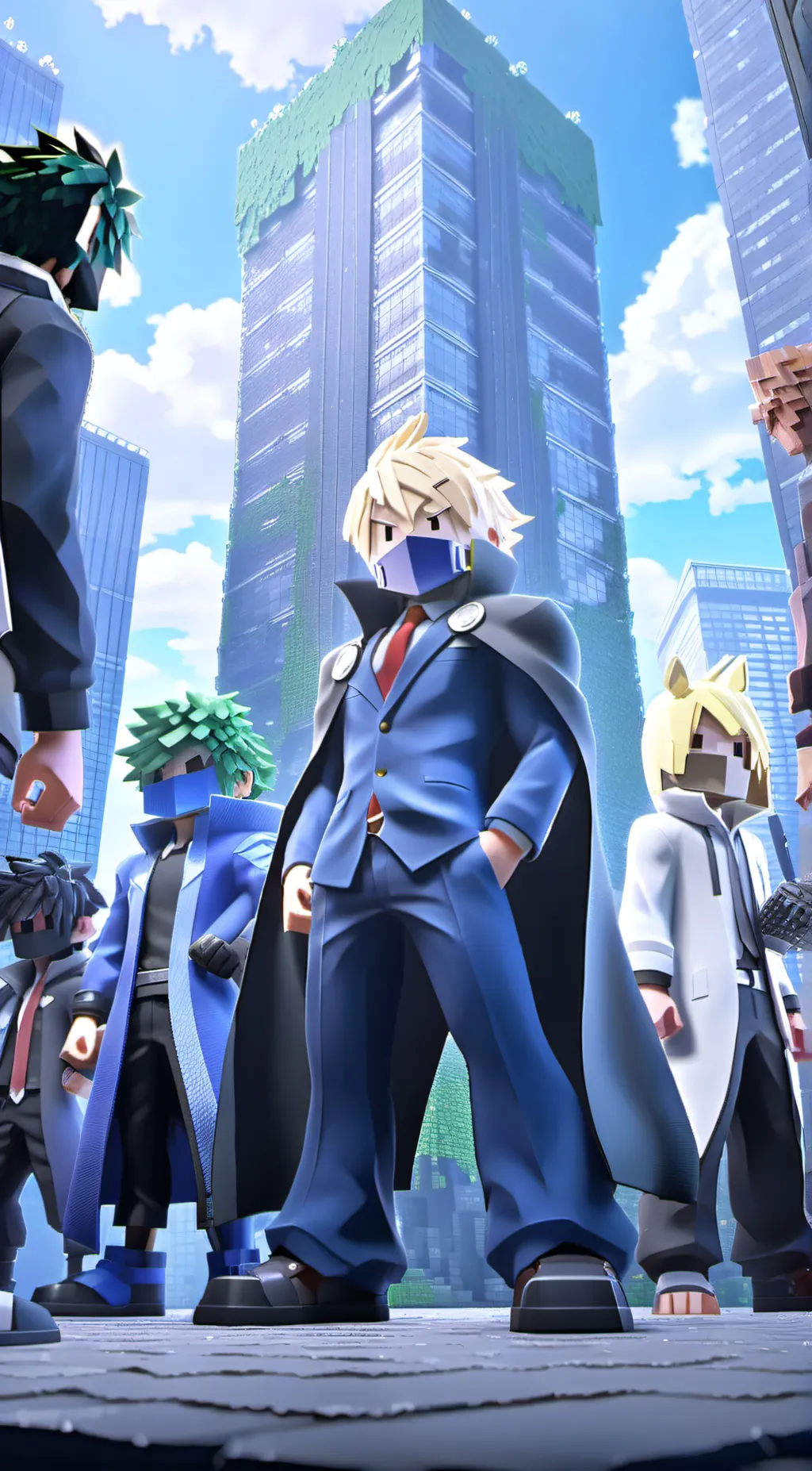 Talkie AI - Chat with Mha in Minecraft