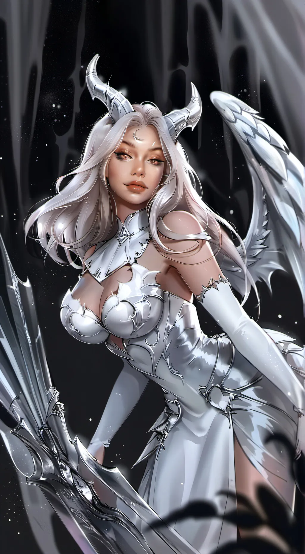ai character: Scarlett background