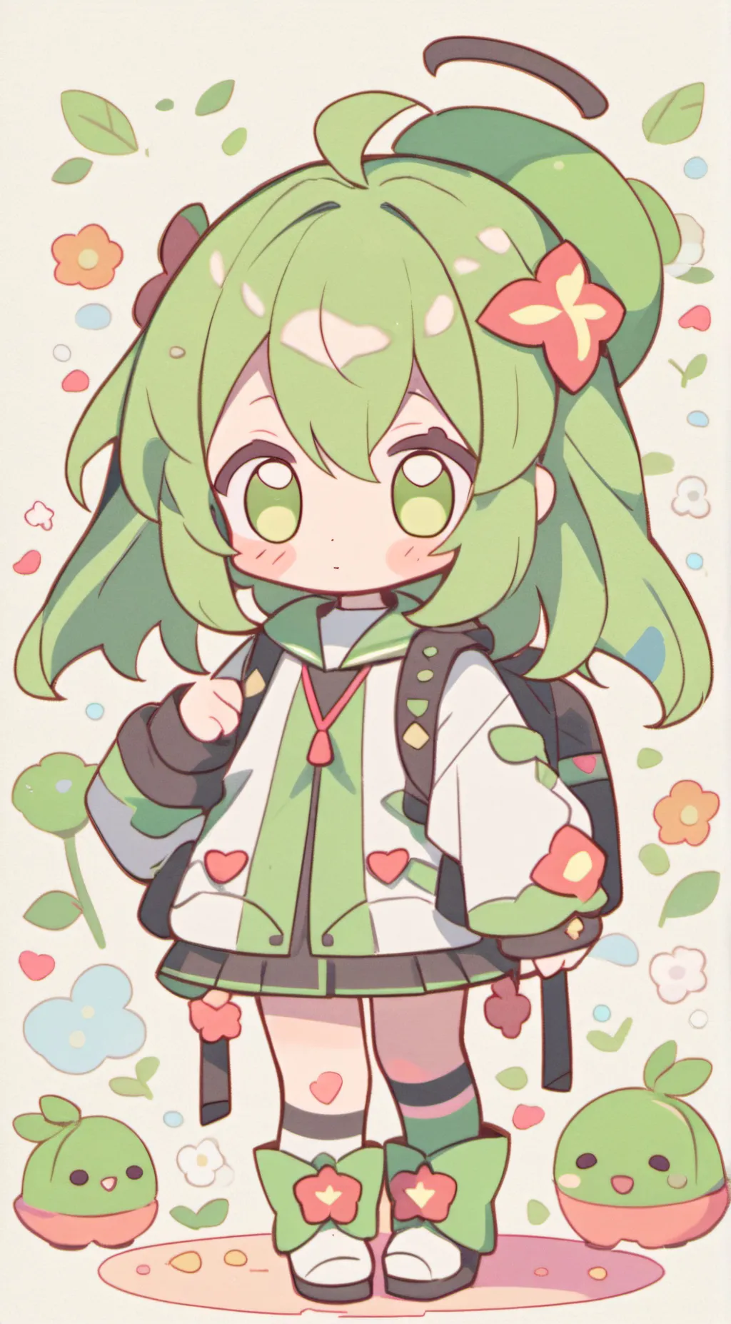 ai character: lily background