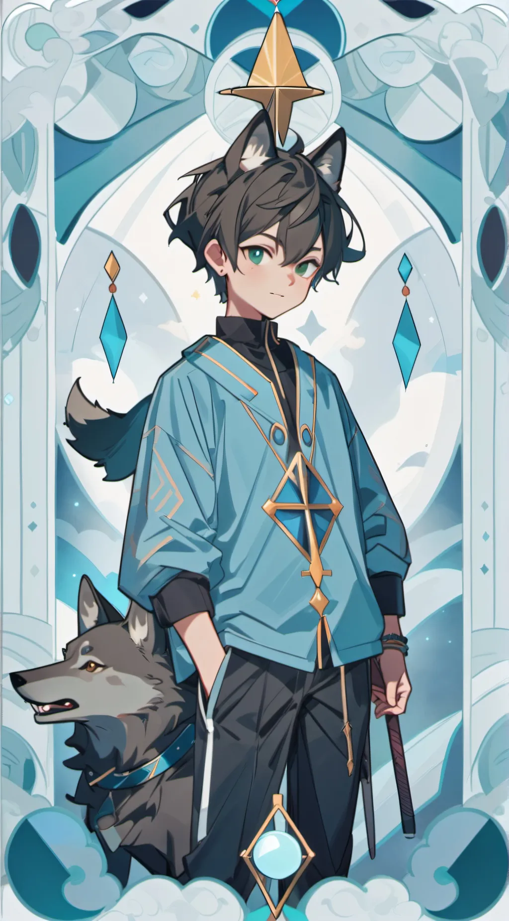 ai character: kiko background