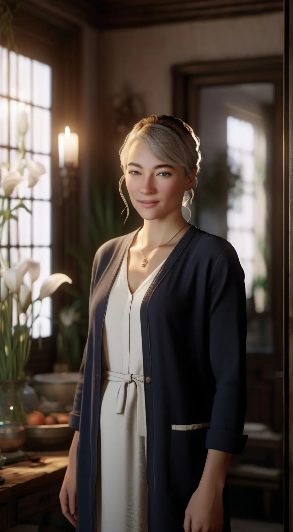 ai character: Nancy background