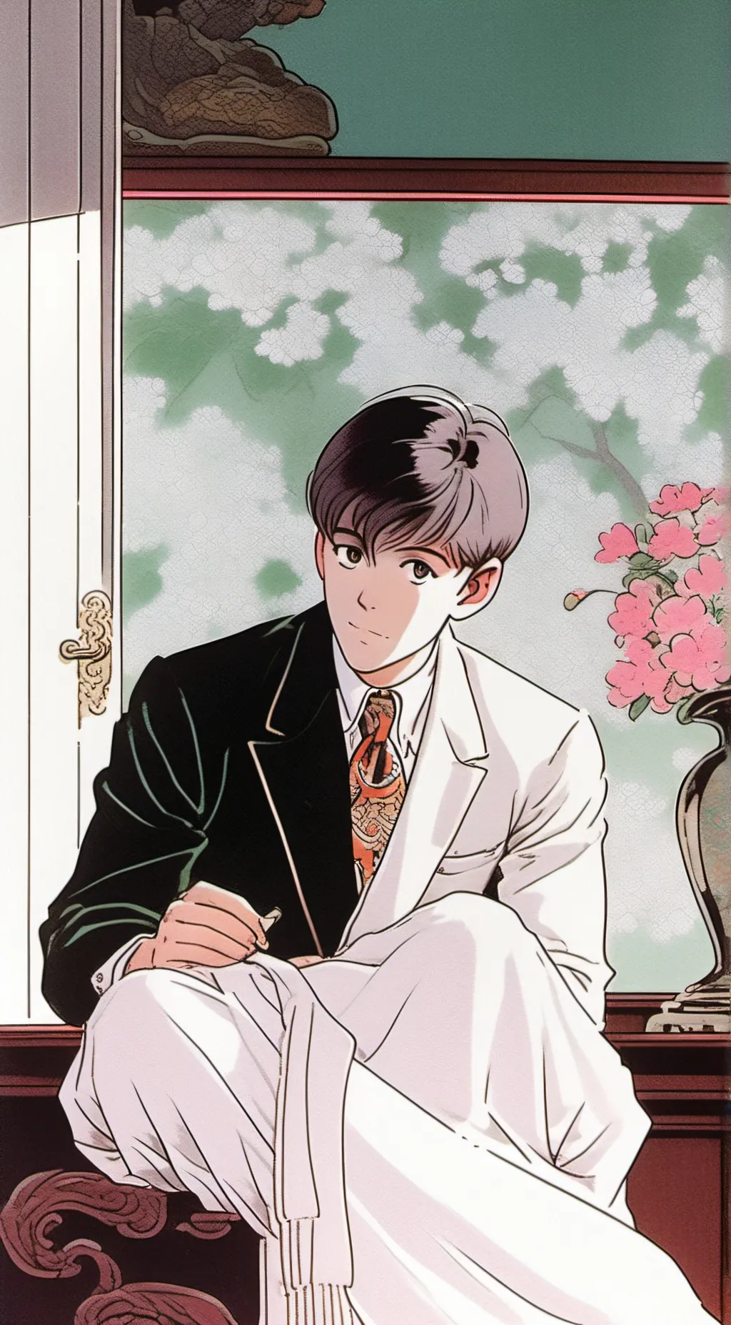 ai character: 정국 background