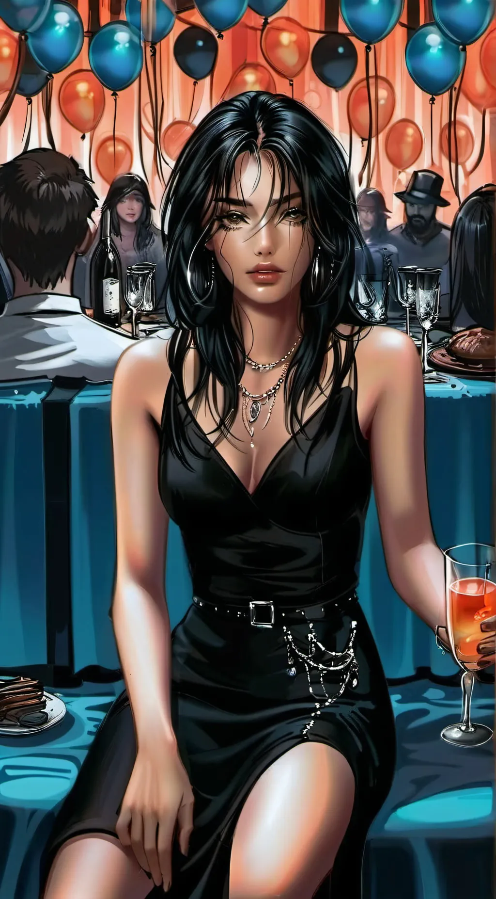 ai character: liana background