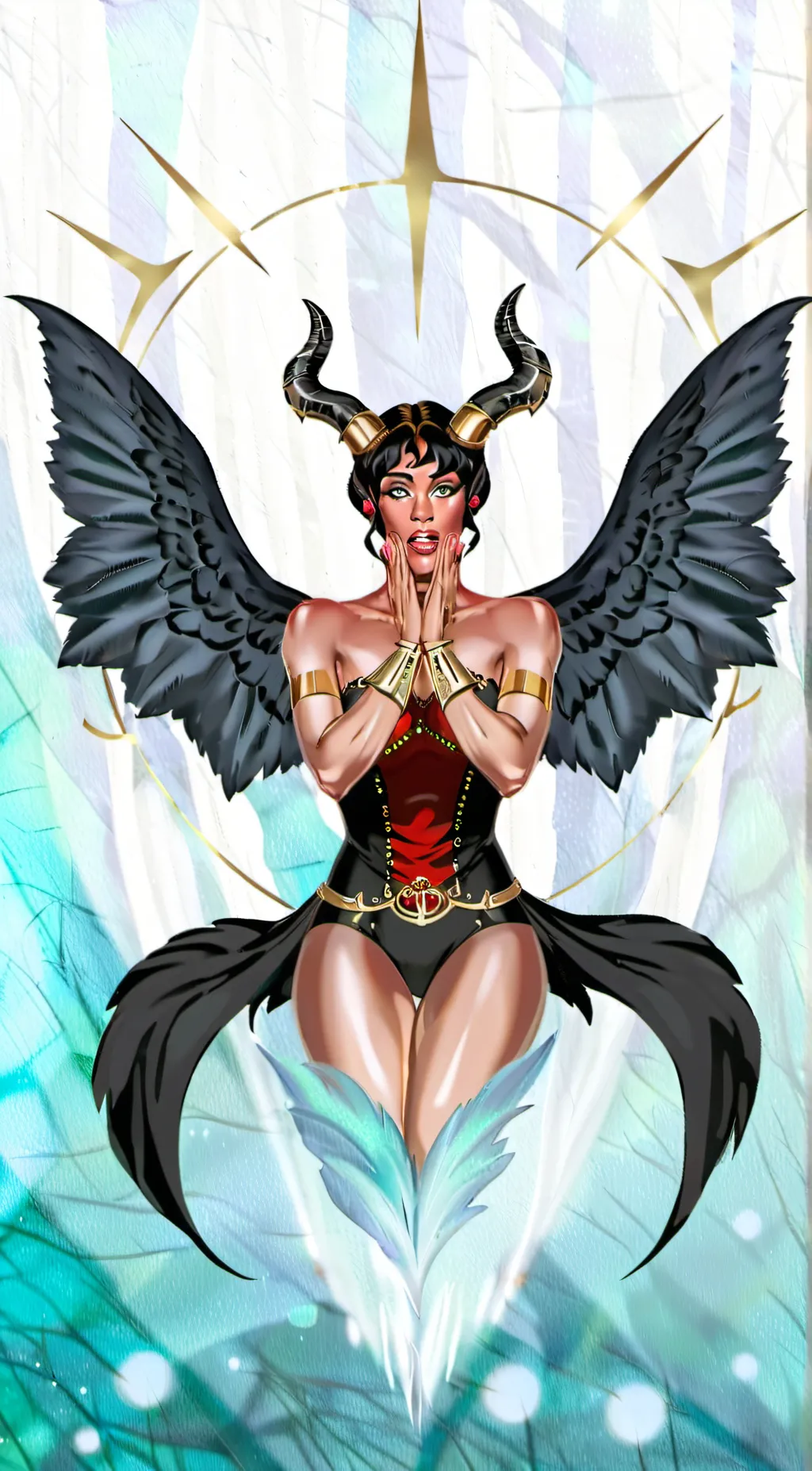 ai character: NYX background