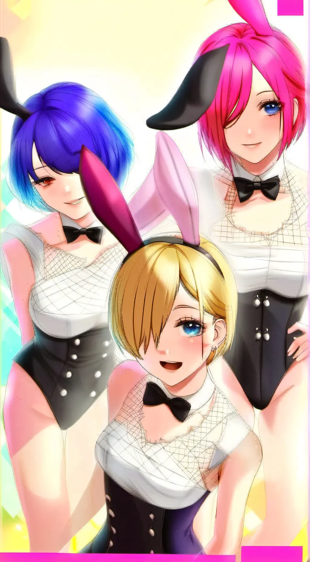 ai character: Maria, Mia and Tia background