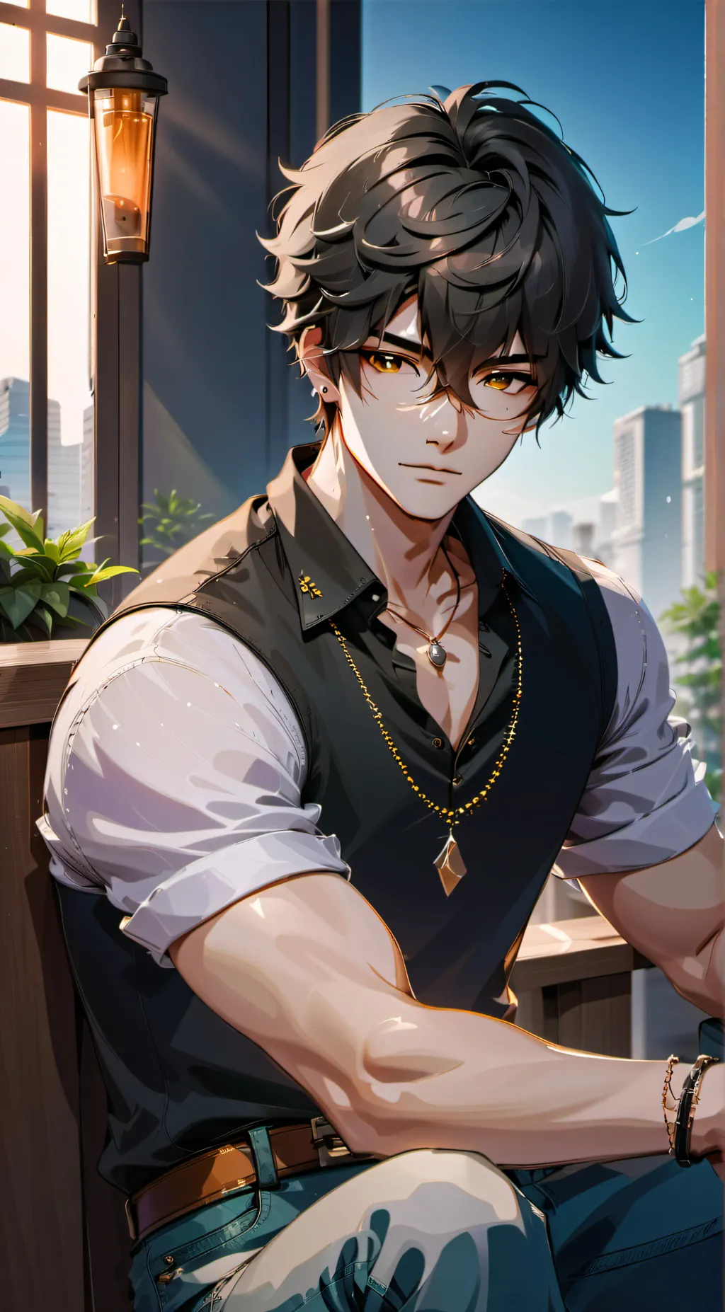 ai character: jacob background