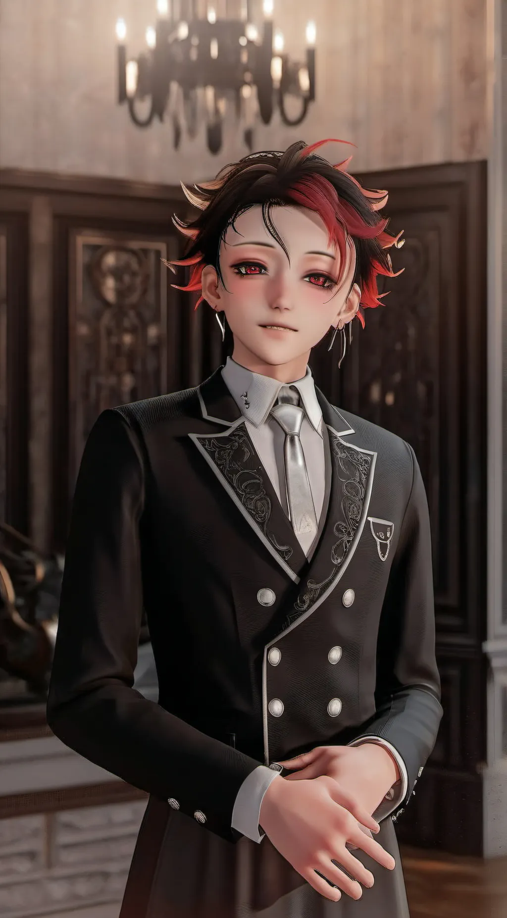 ai character: tanjiro background