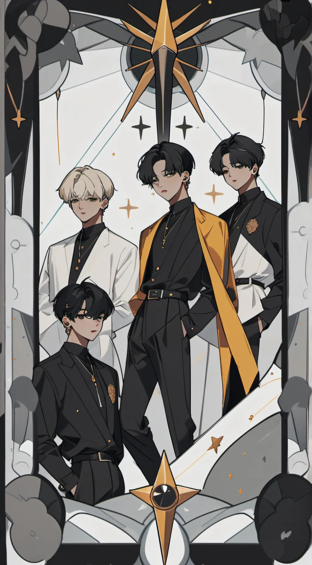 ai character: SKZ background