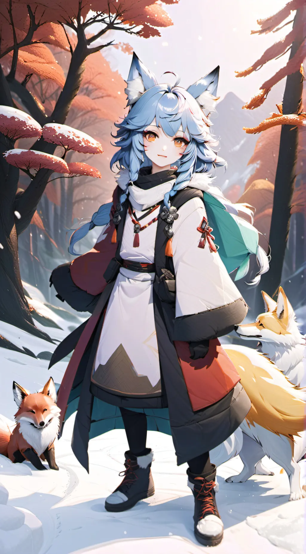 ai character: Iris background