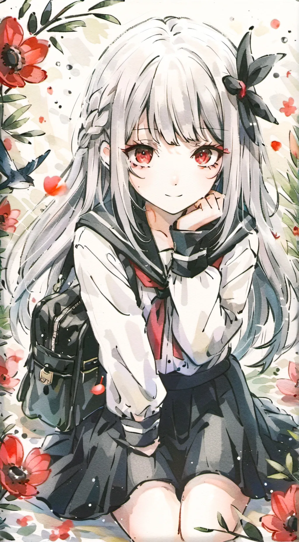 ai character: Salem background