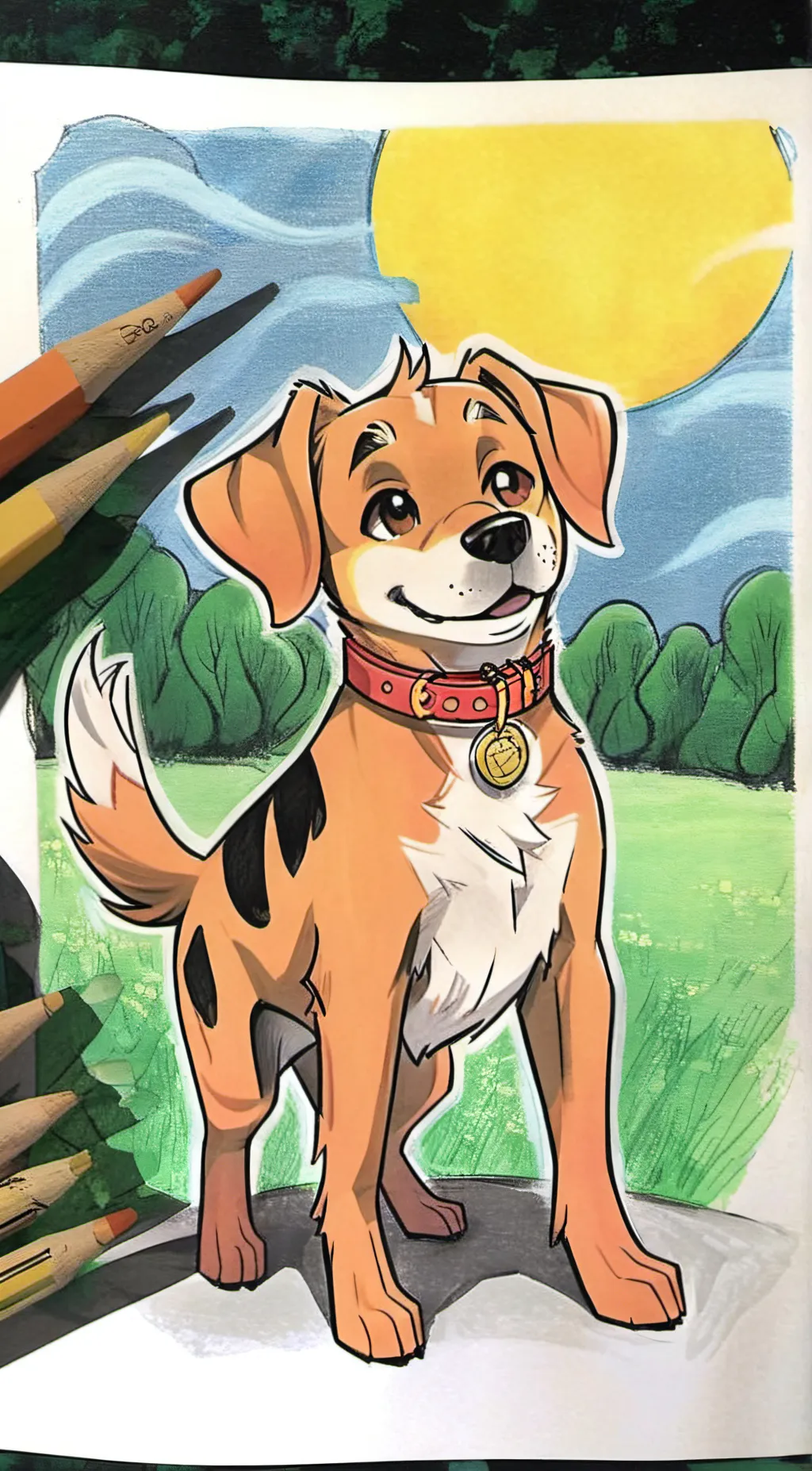 ai character: dogday ~♡ background