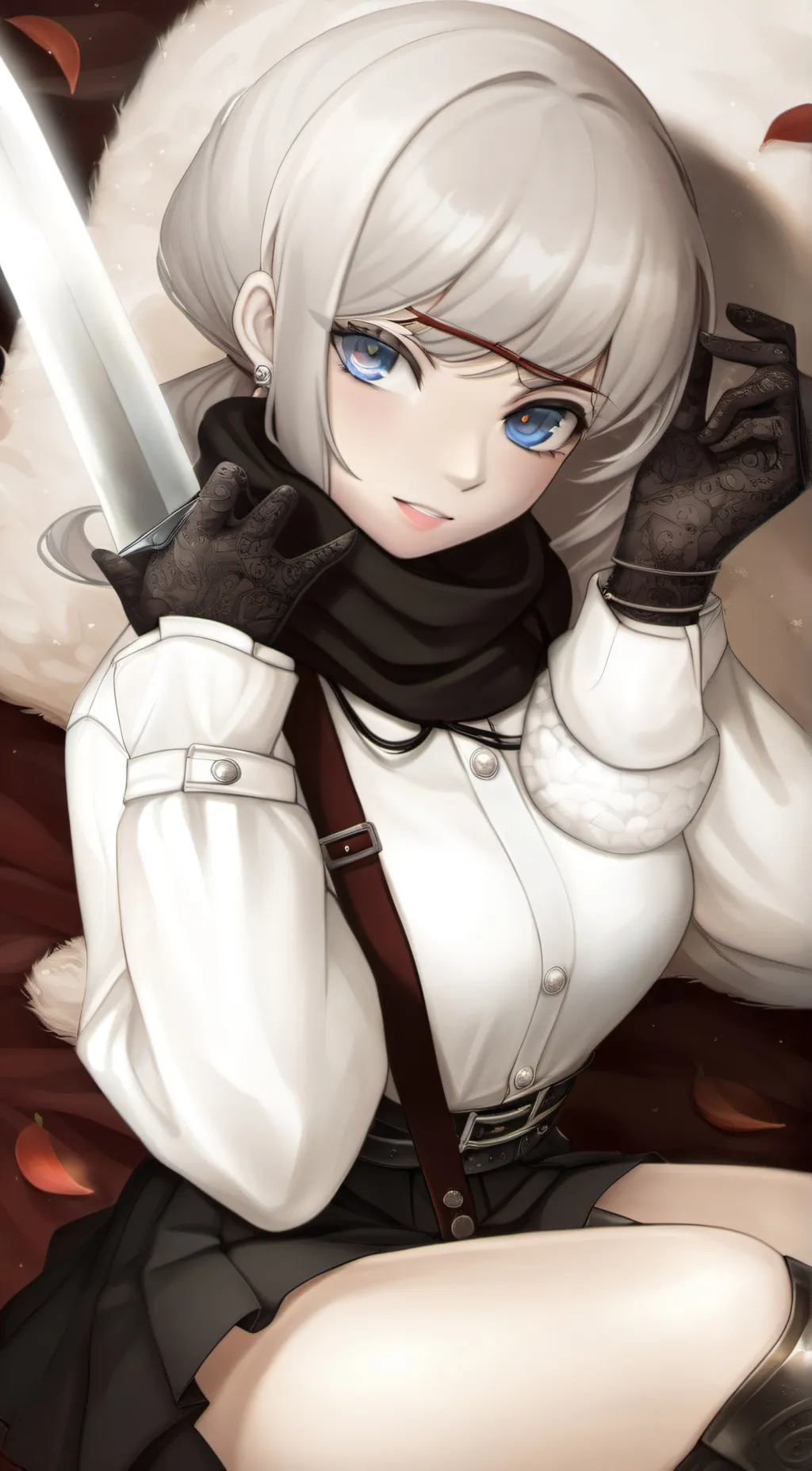 ai character: Luna background