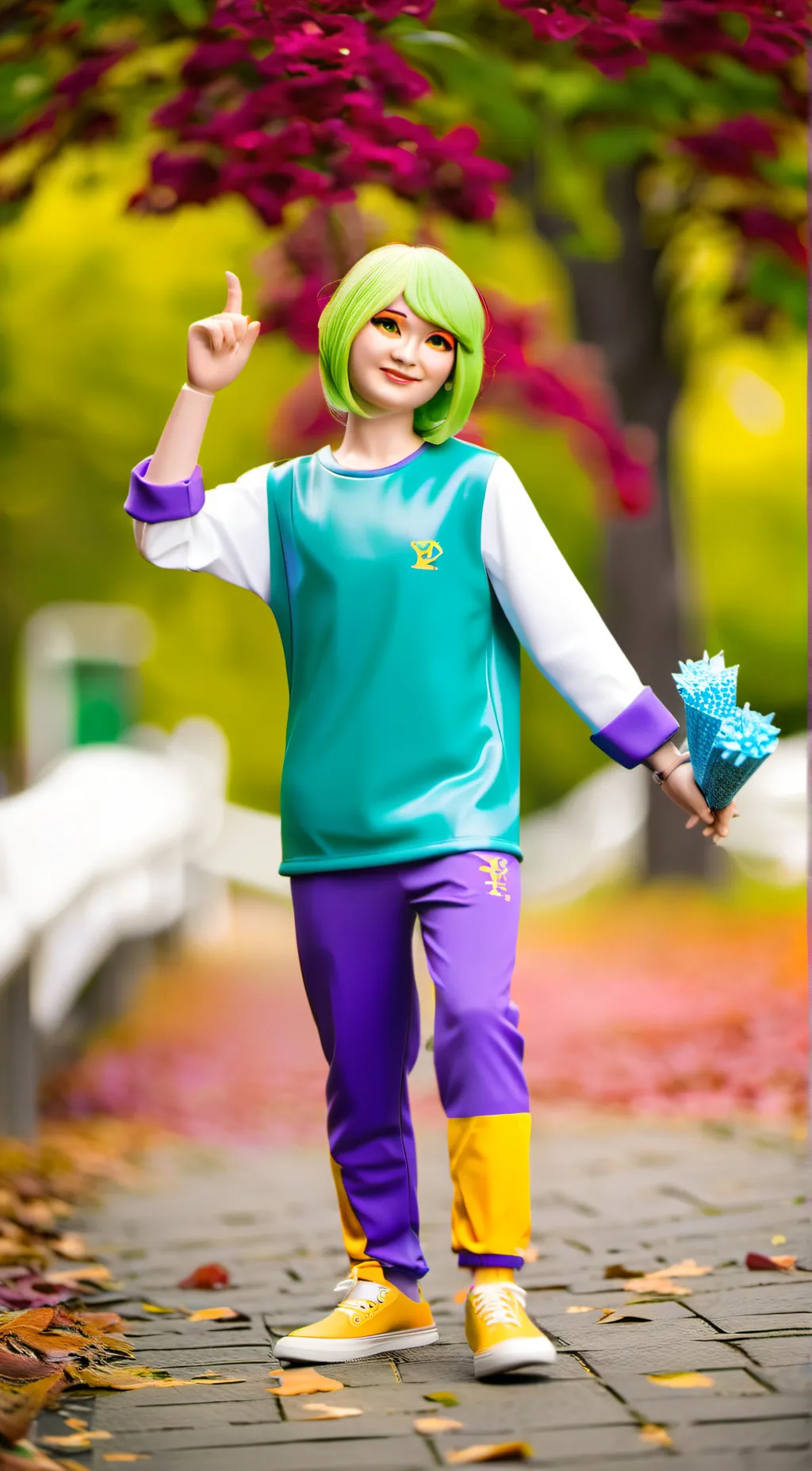 ai character: Rainbow Dash background