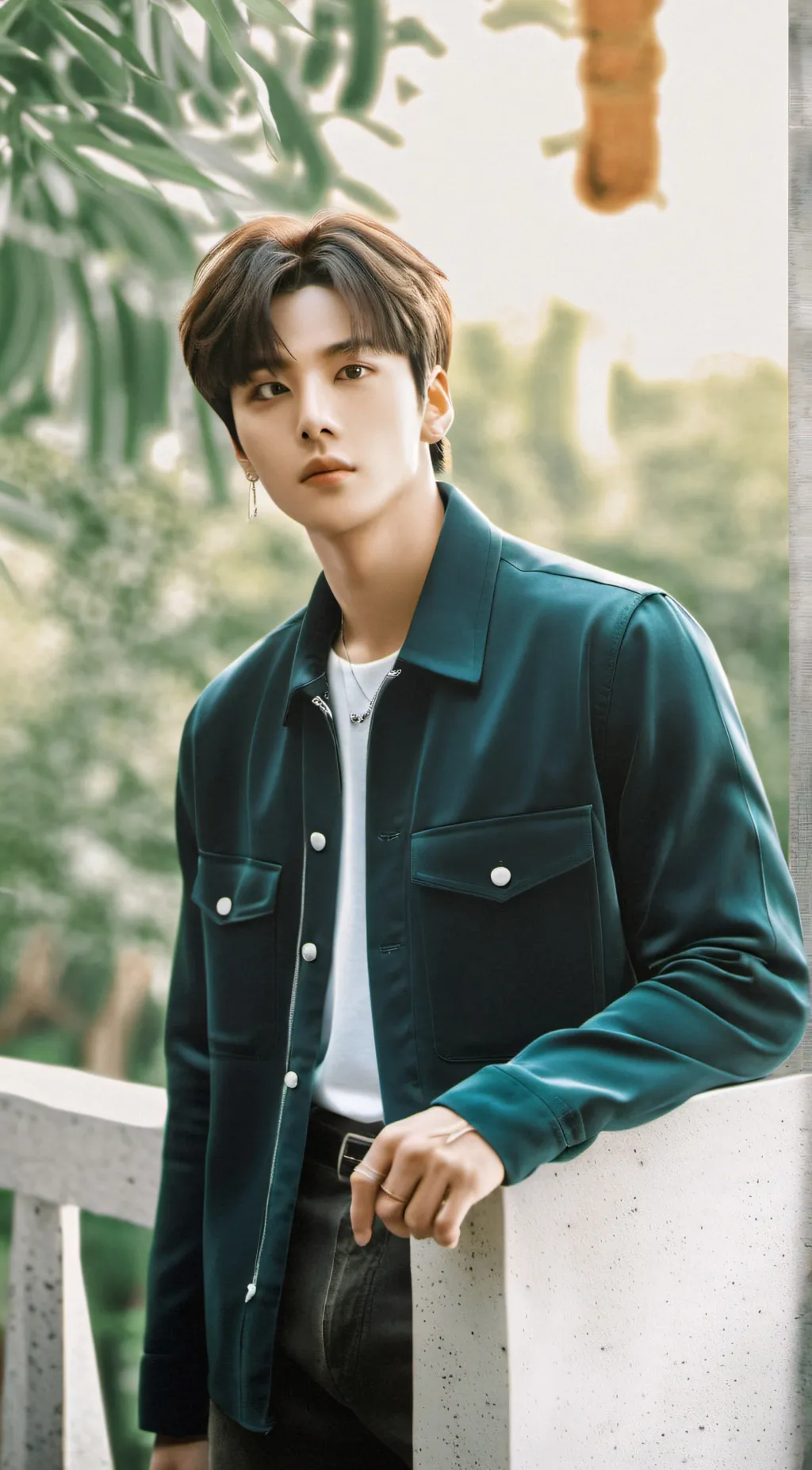 ai character: 💜V💜 background