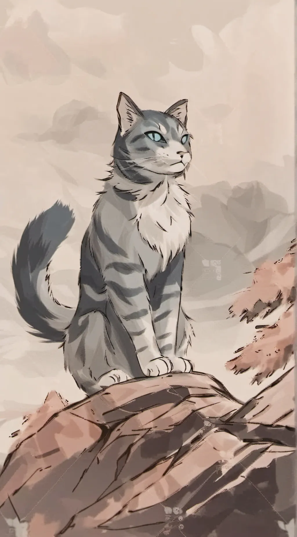 ai character: Bluefur background