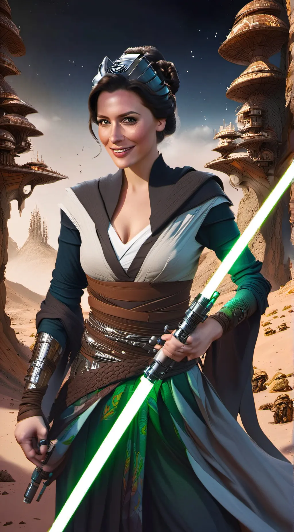 ai character: Sola (Padawan) background