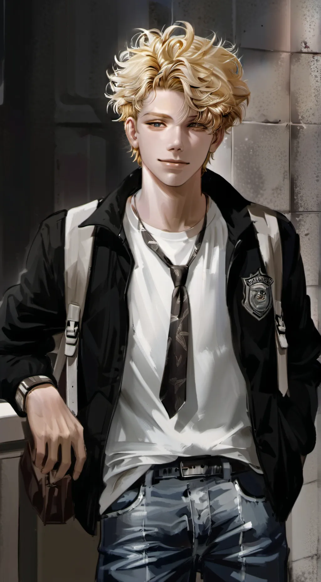 ai character: Adam Greenfield background