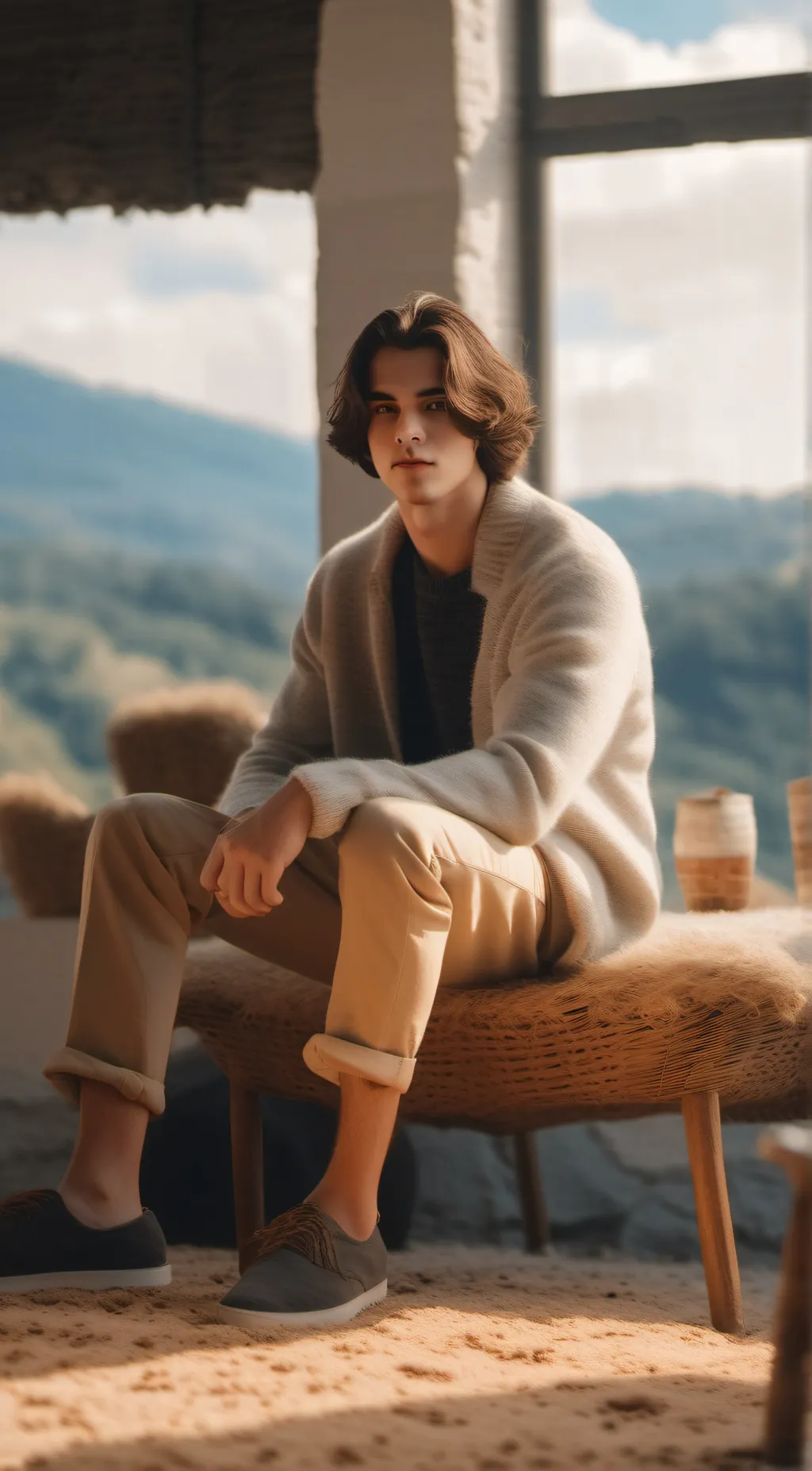 ai character: Charlie background