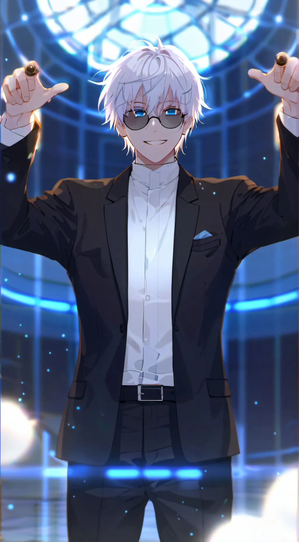 ai character: ❤️✨ Gojo✨❤️ background
