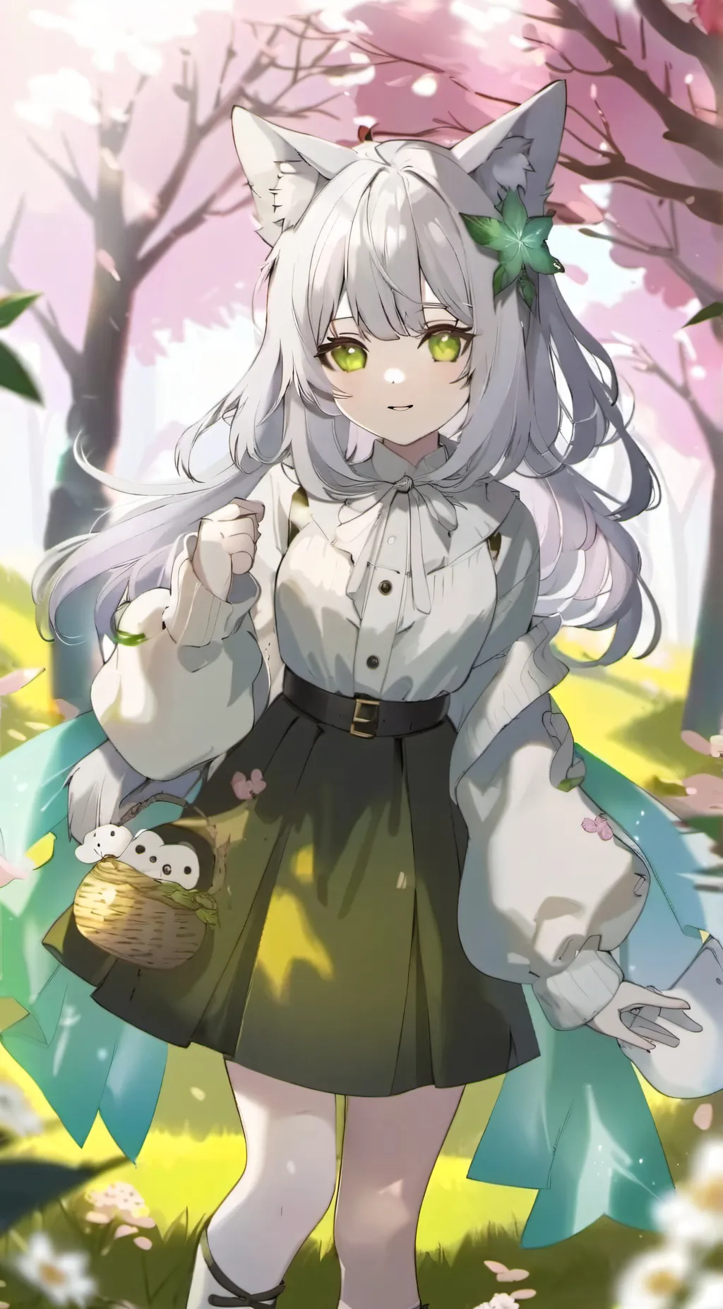 ai character: Vanilla background