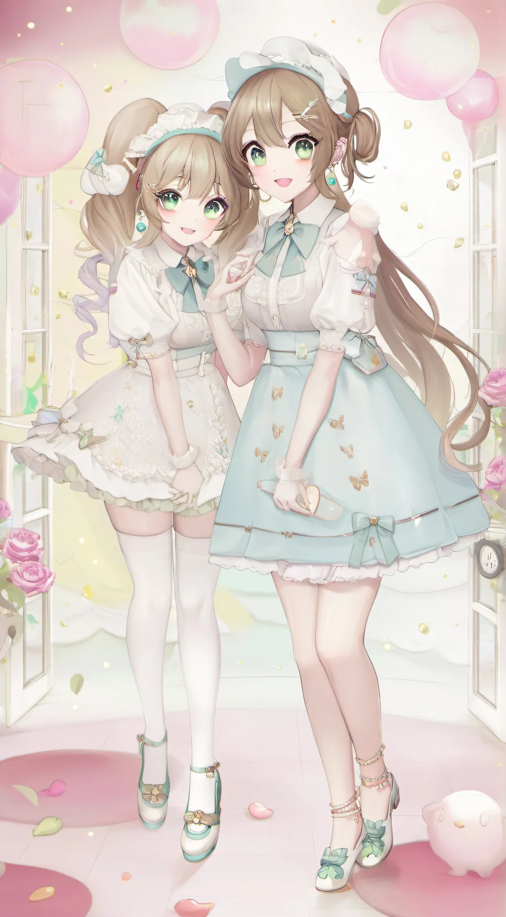 ai character: You and Lilly background