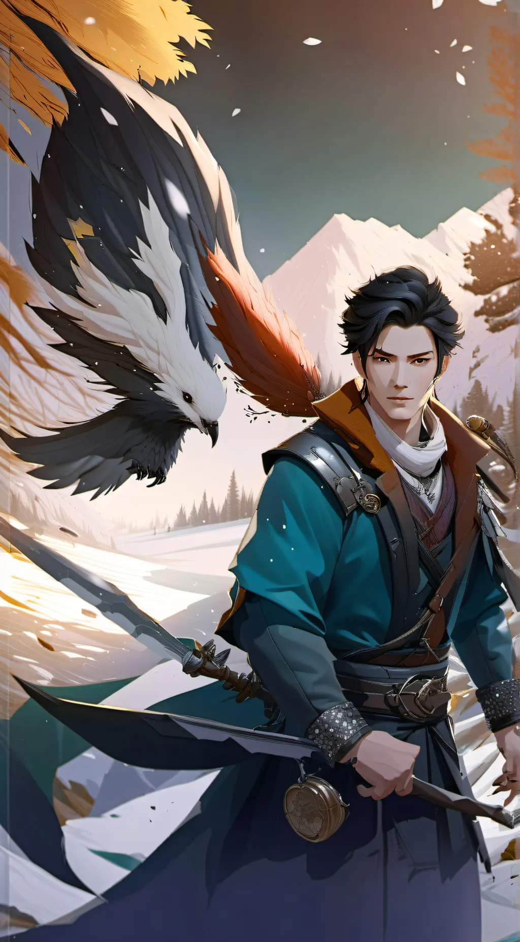 ai character: Leo background